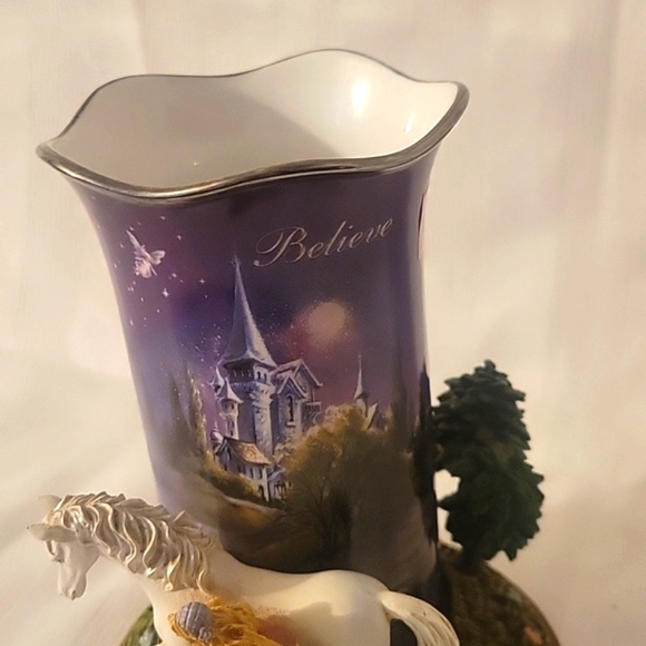 Twilight Enchantment Votive Candleholder "Believe" - Picture 3 of 10